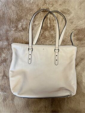 Kate Spade Large Blush Leather Tote Bag